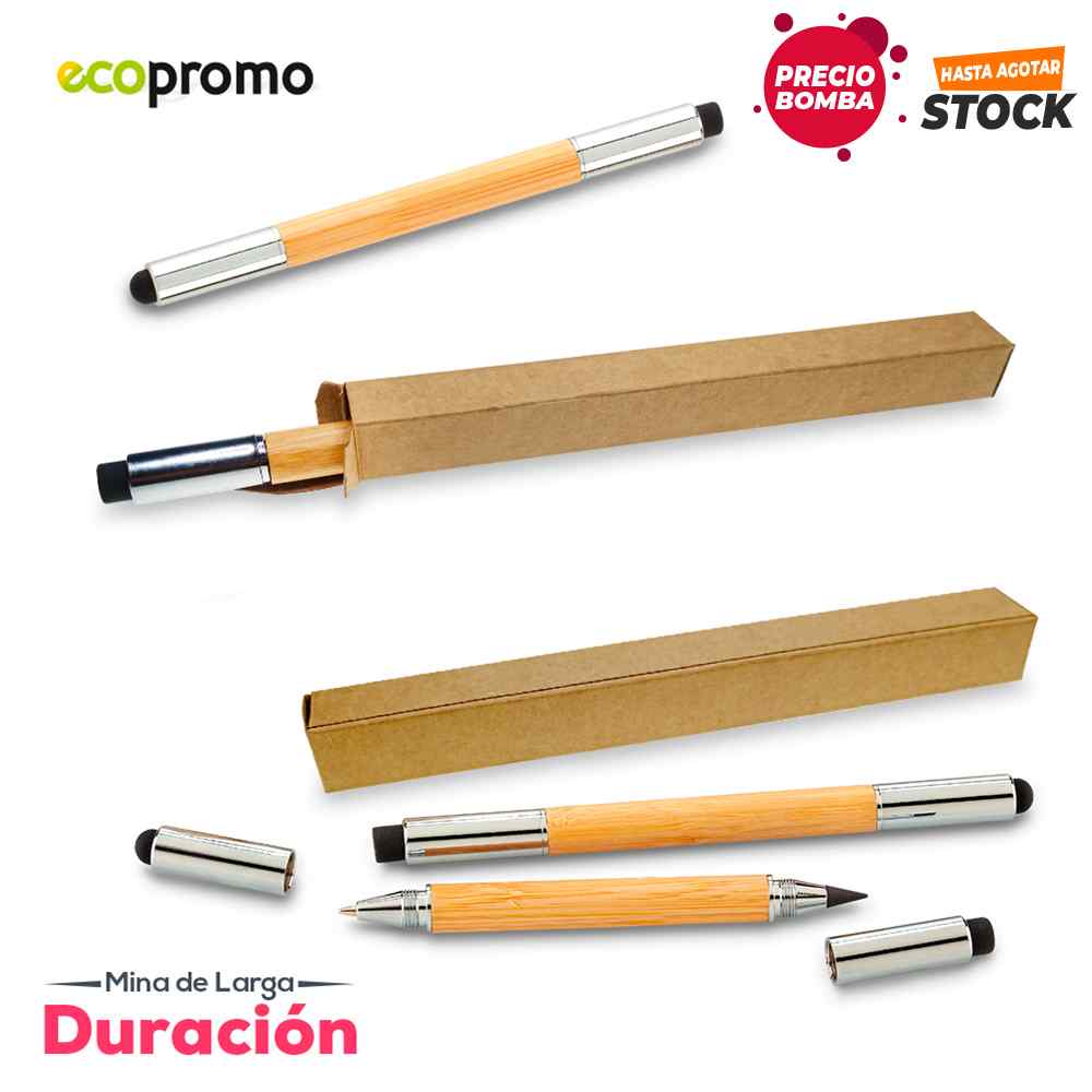 Bolígrafo Bamboo 4-1 - PRECIO BOMBA