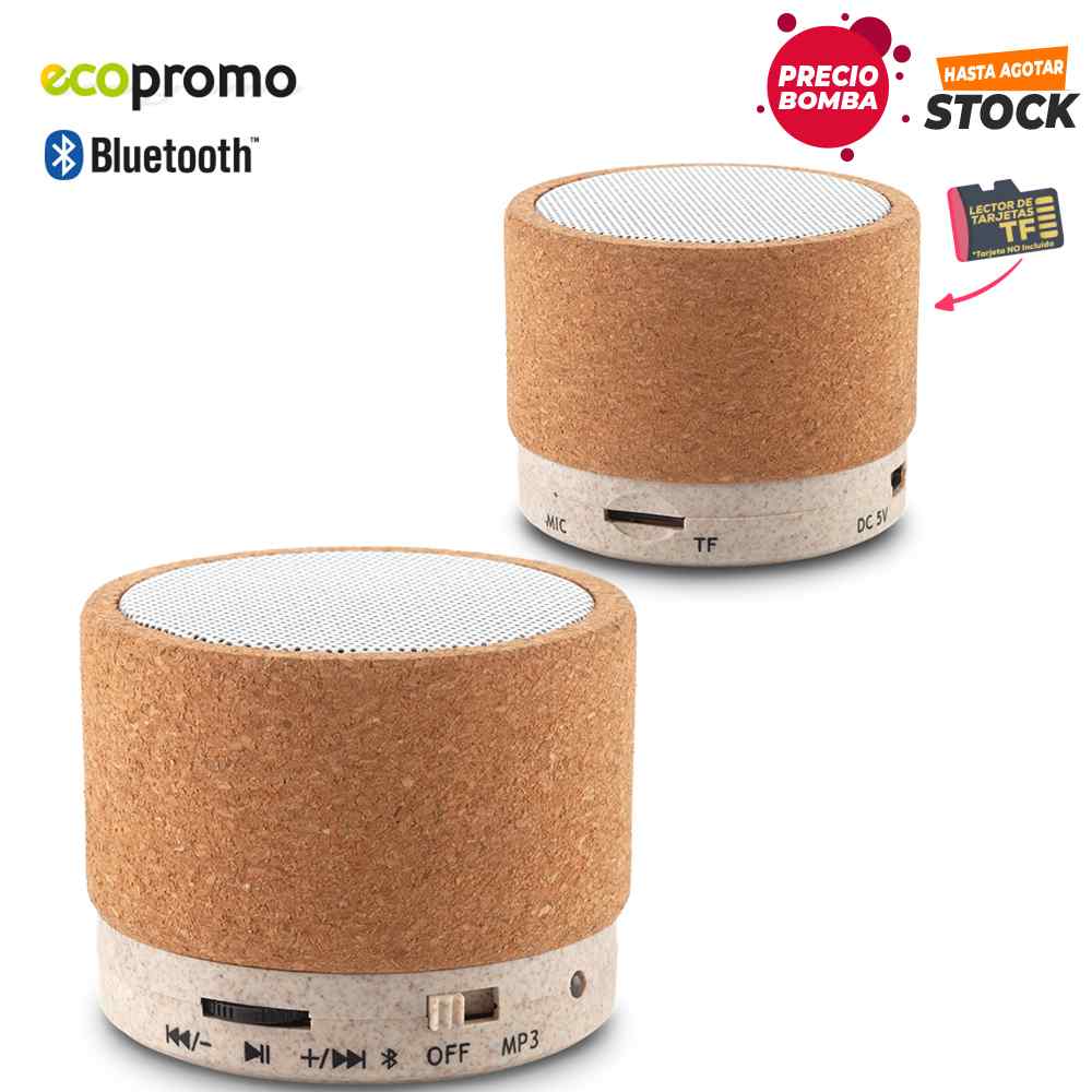 Speaker Bluetooth Cyrus Cork - PRECIO BOMBA 