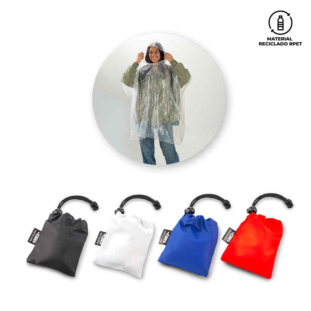 Poncho en Bolsa RPET 