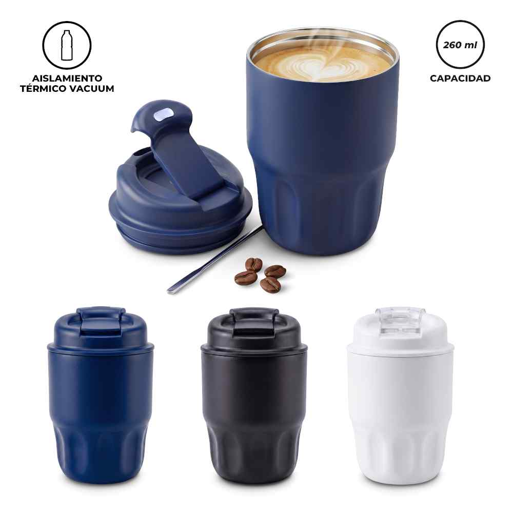 MUG METÁLICO ALLOY 260ML