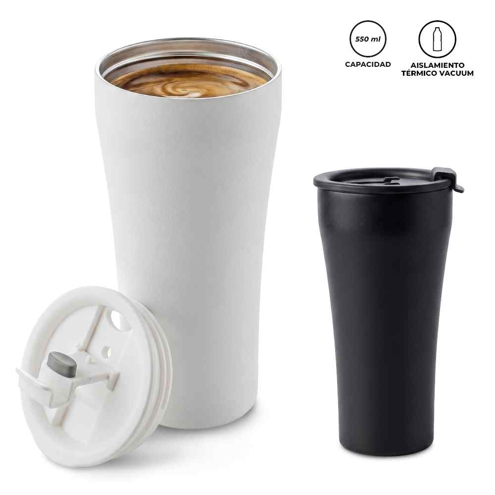 MUG METALICO DOMO 550ml