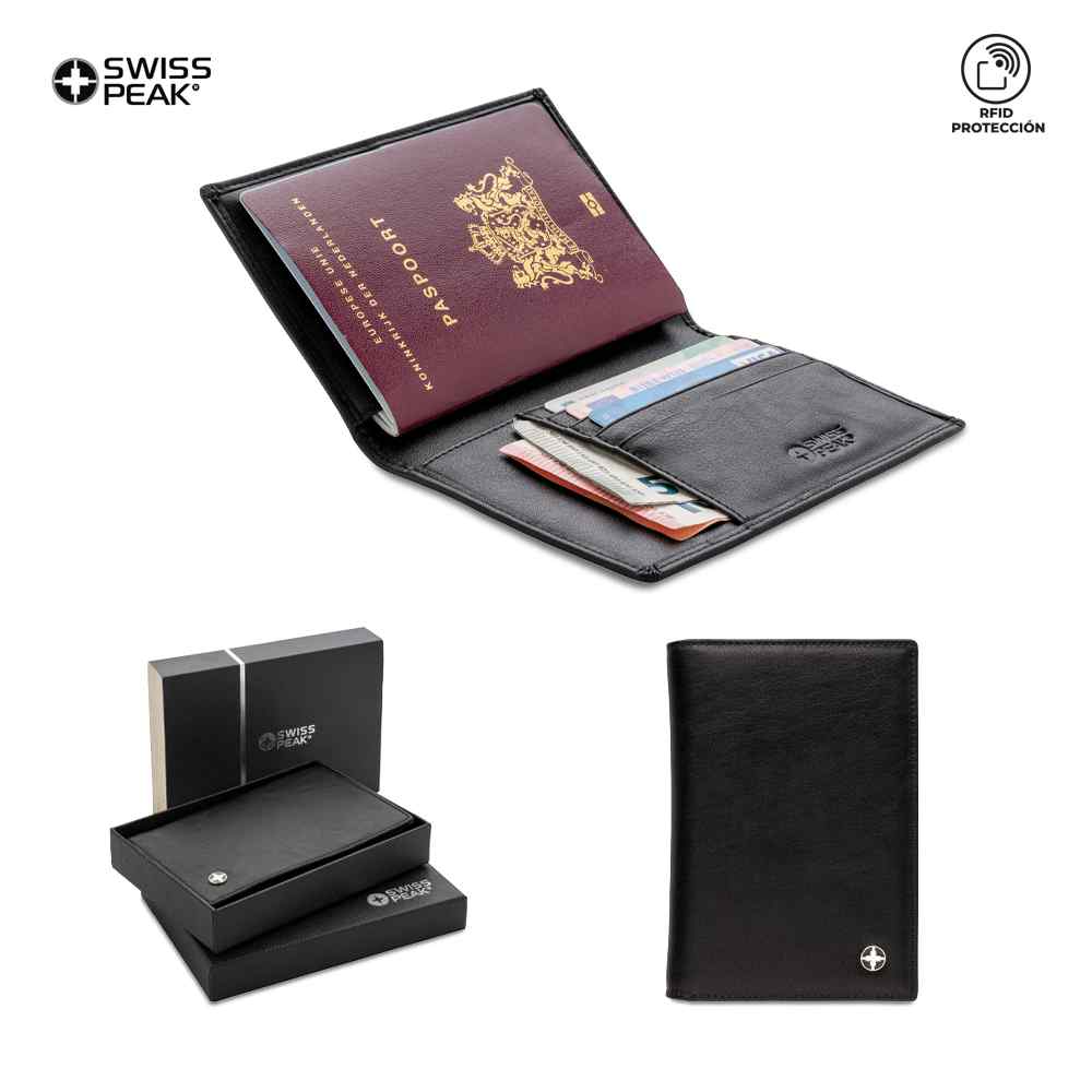 PORTAPASAPORTE BOOK SWISS PEAK