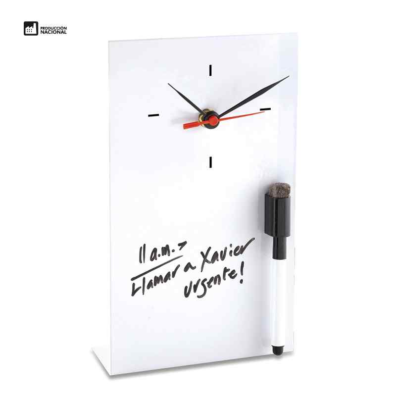 Reloj Metal Memo (Producción Nacional)