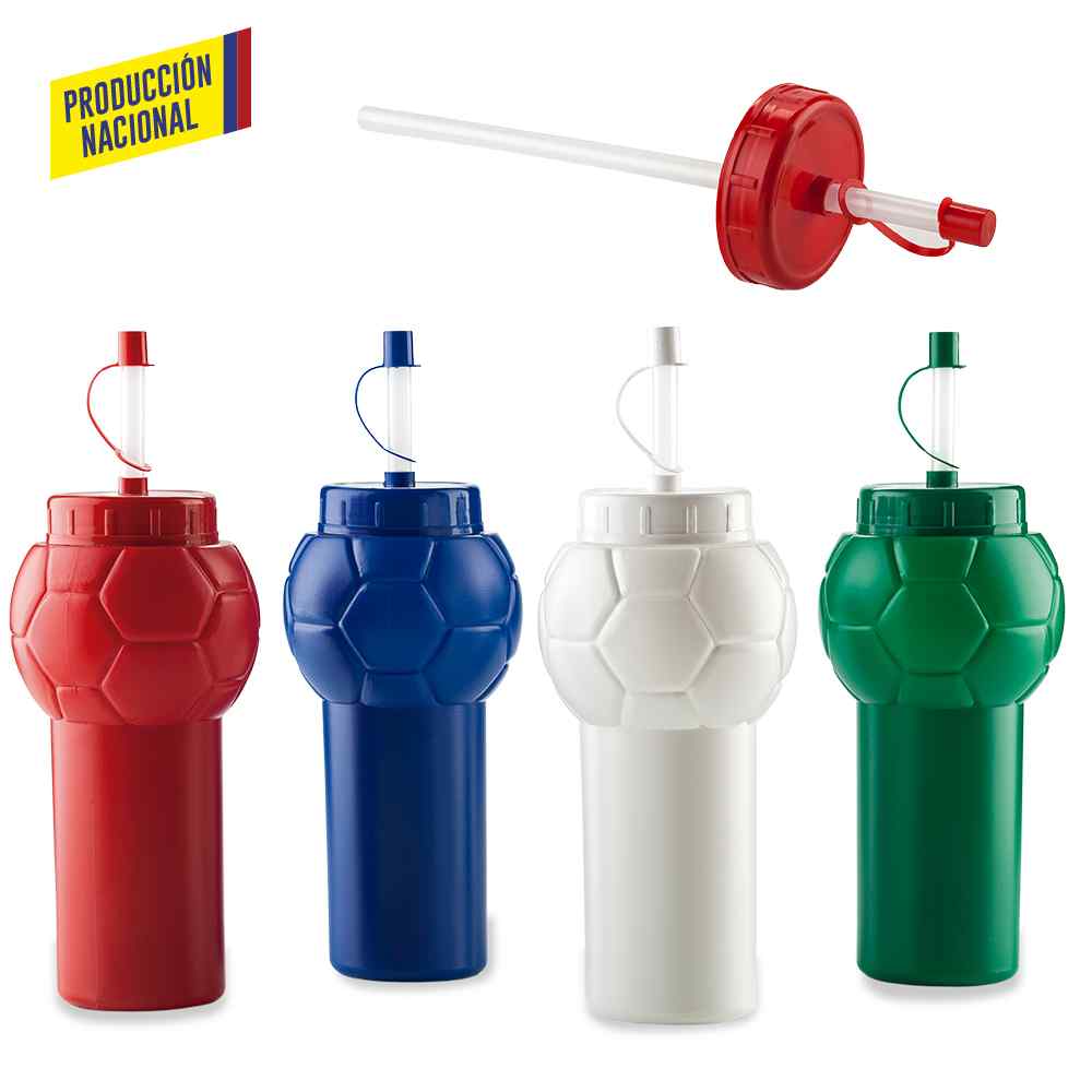 Vaso Pitillo Balon 720ml-Produccion Nacional