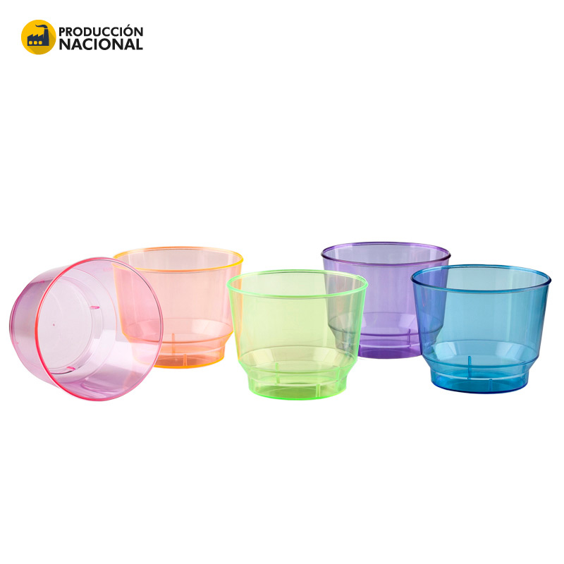 Mini Vaso Party 5 oz Cristal - Produccion Nacional