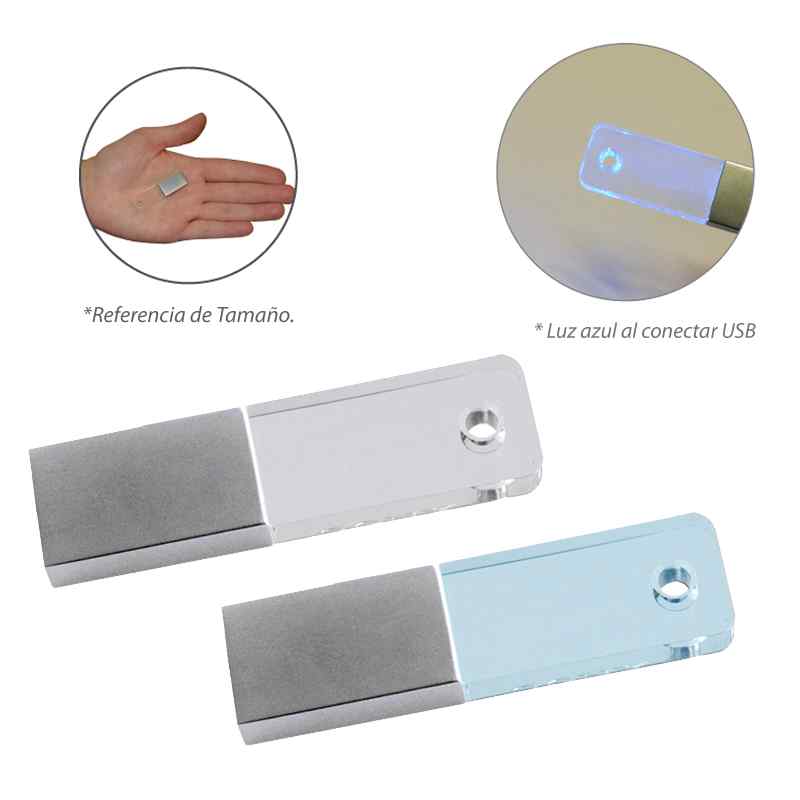 Memoria USB Mini Crystal PRECIO NETO - OFERTA