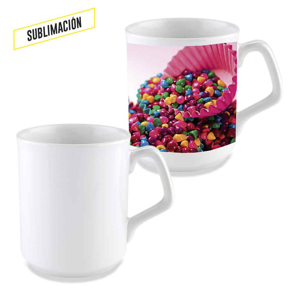 Mug cerámica para sublimacion Sparta 9oz PRECIO NETO