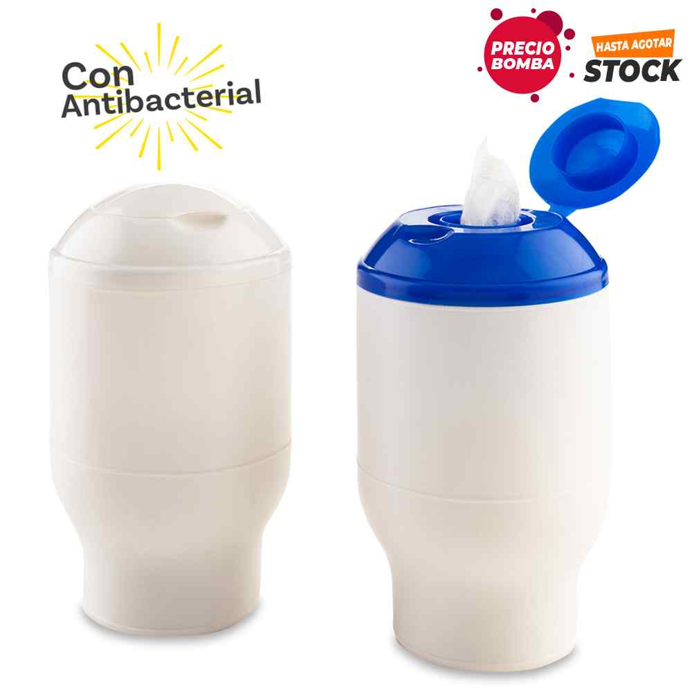 Paños Humedos Antibacterial 60und - PRECIO BOMBA 