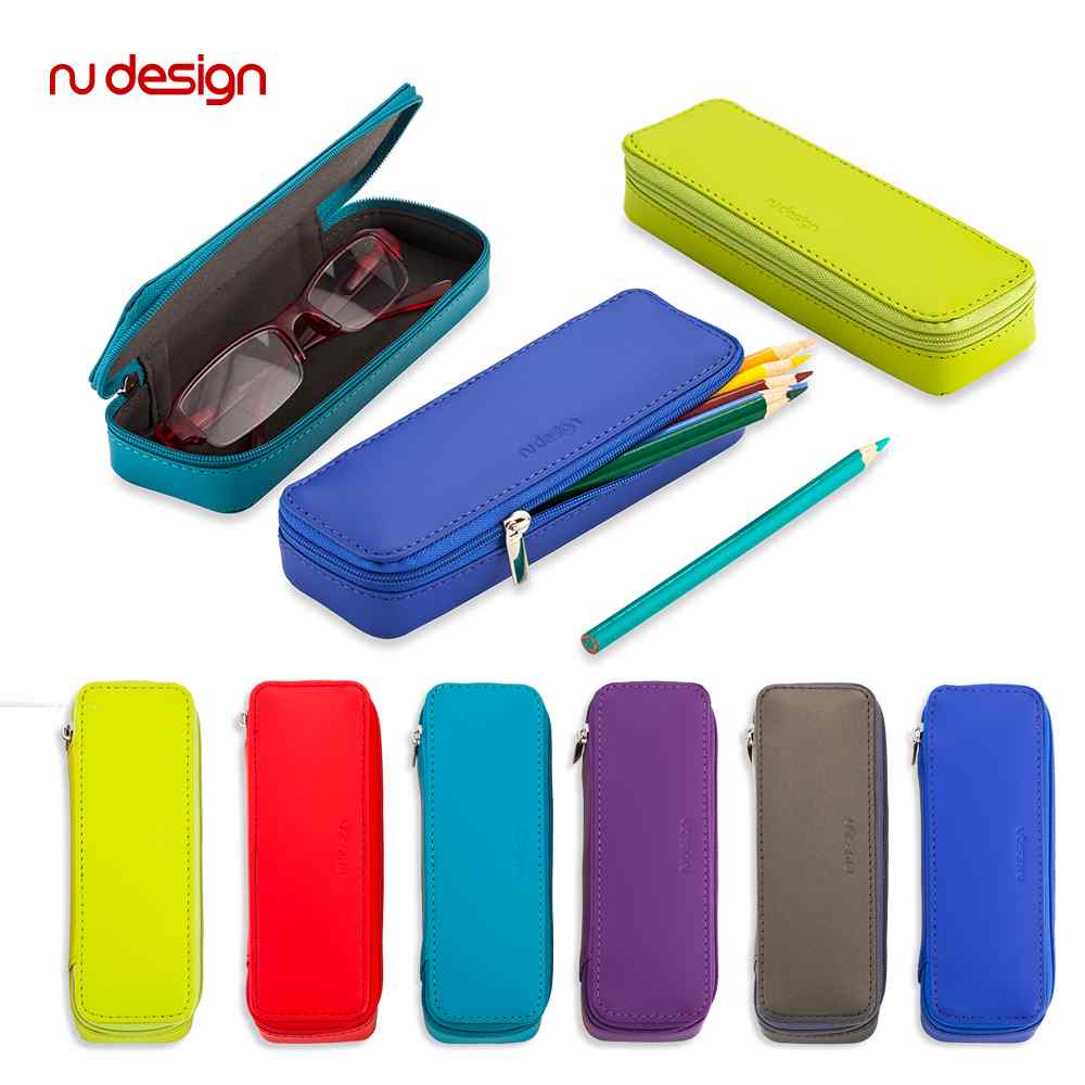 Estuche Multifuncion en Cuero - OFERTA