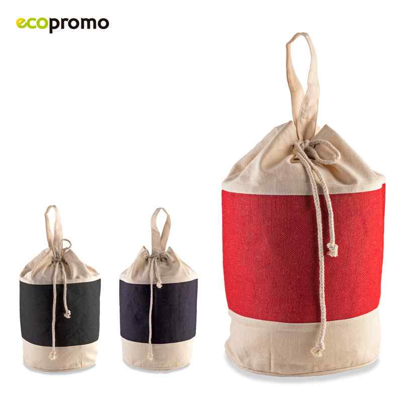 Bolso British en Yute y Algodon-OFERTA
