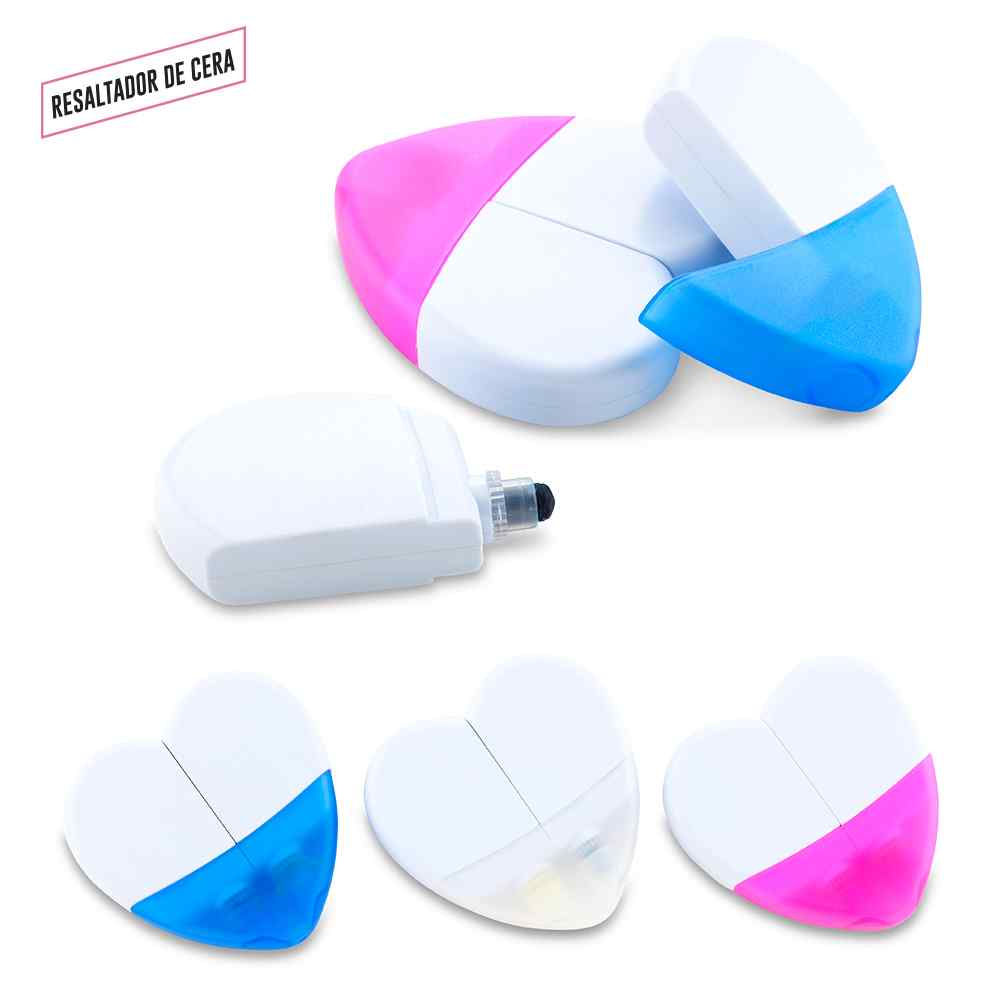 Resaltador de cera corazón - OFERTA