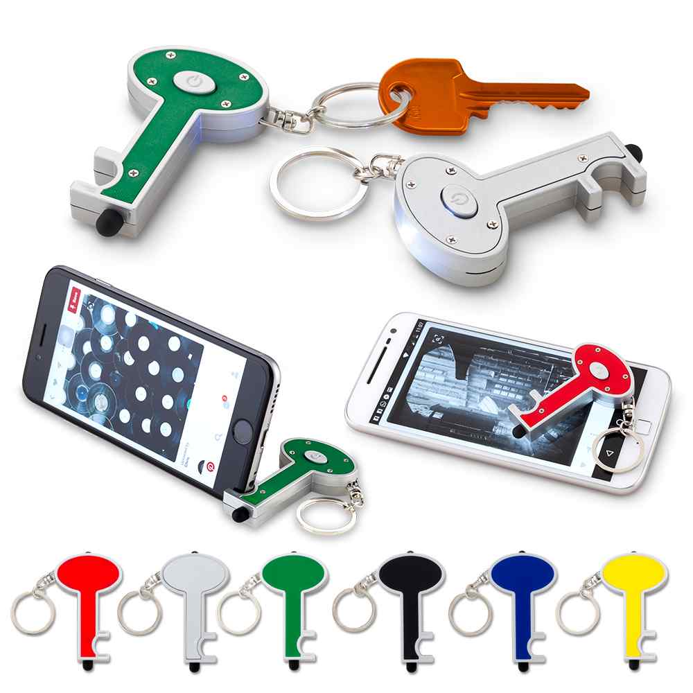 Llavero Linterna Key con Stylus OFERTA