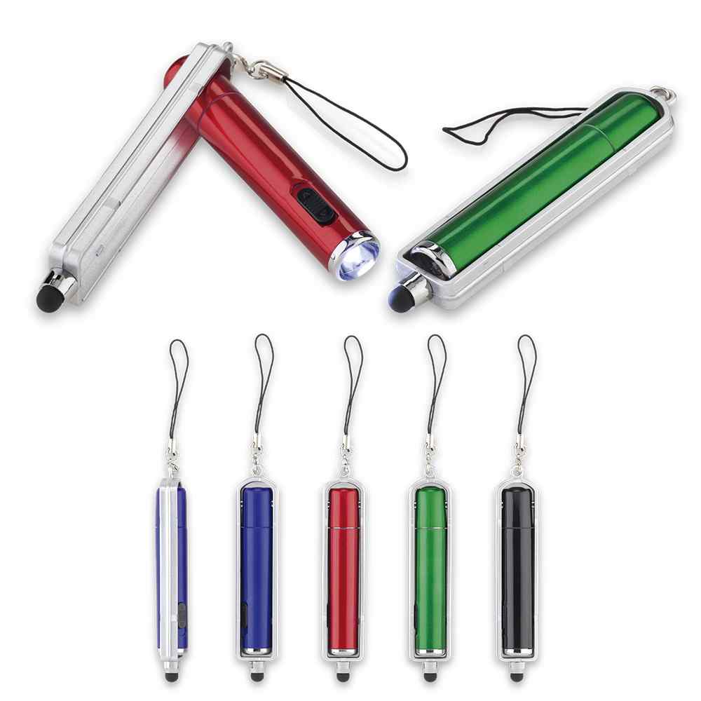 Linterna Con Boligrafo y Stylus Minge - OFERTA