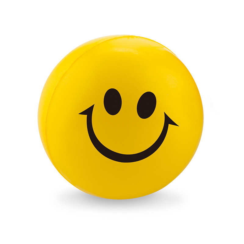 Bola Antiestrés Smiley 6.3cm