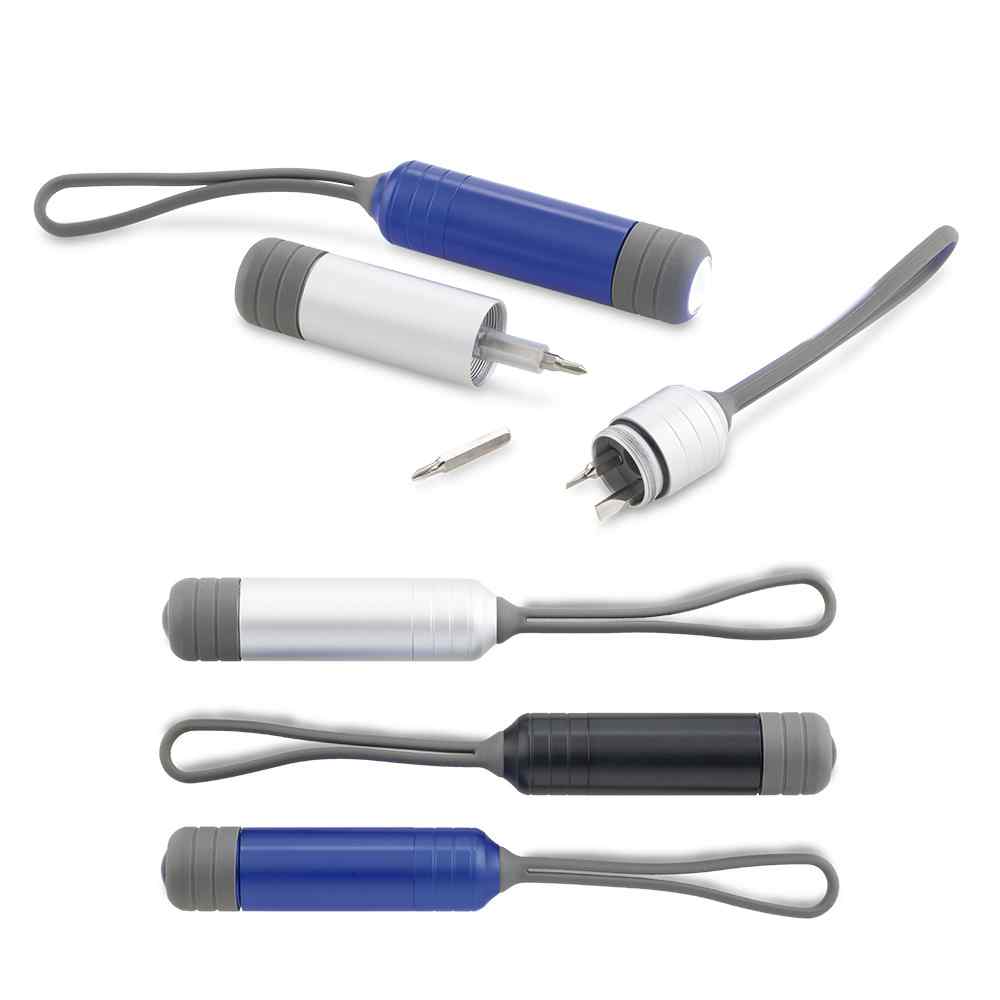 Mini Set de Destornilladores con Linterna Lux - OFERTA