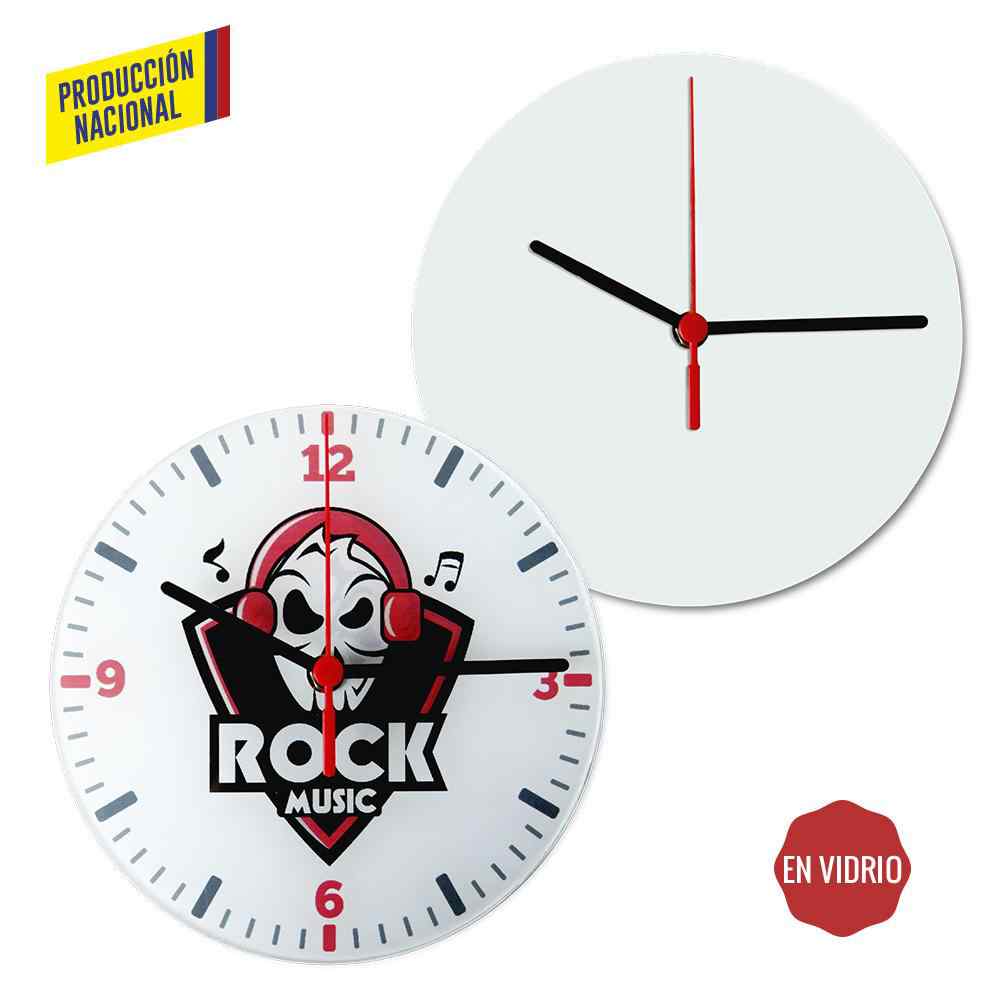 Reloj de Pared Glass