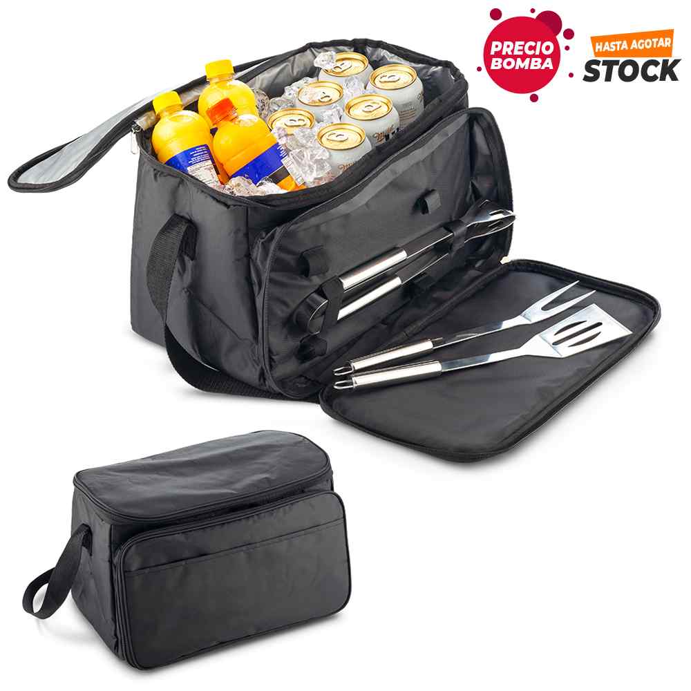 Nevera Lonchera con Set BBQ - PRECIO BOMBA
