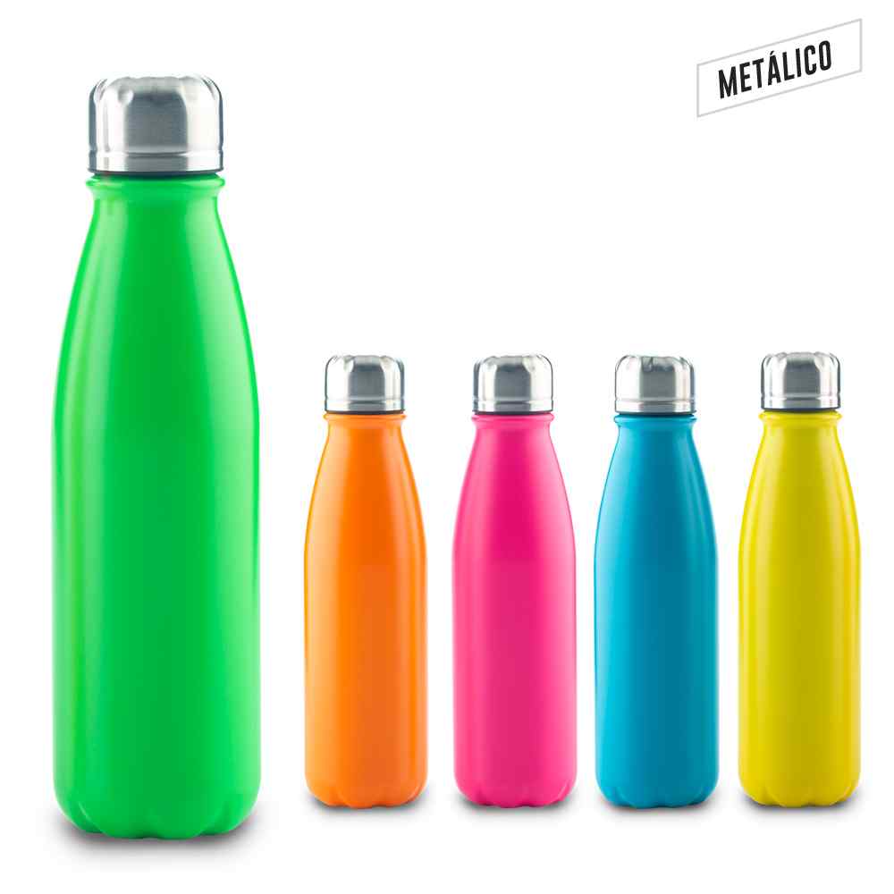 Botilito Metalico Hans Neón 600ml- OFERTA