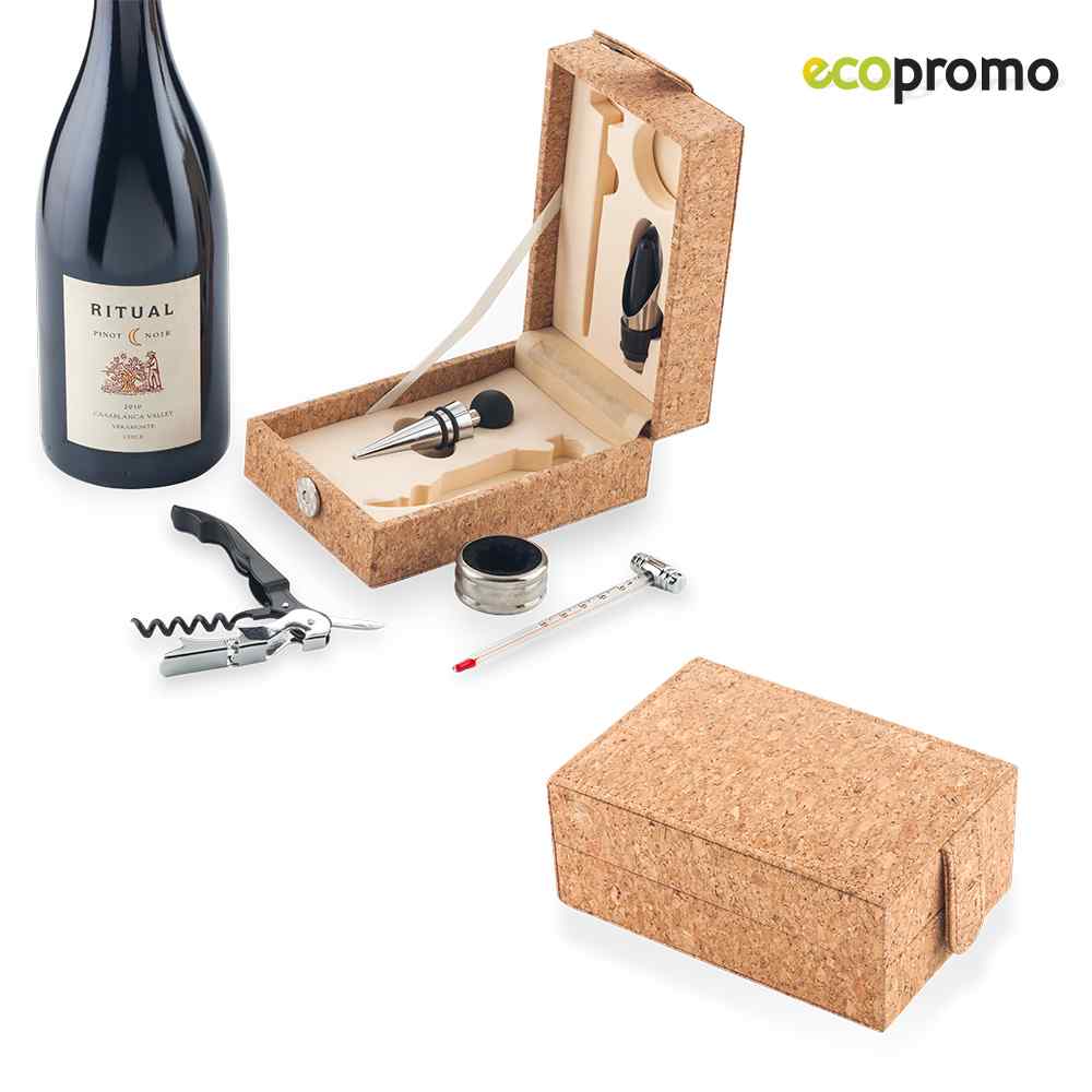 Set de Vino en Corcho