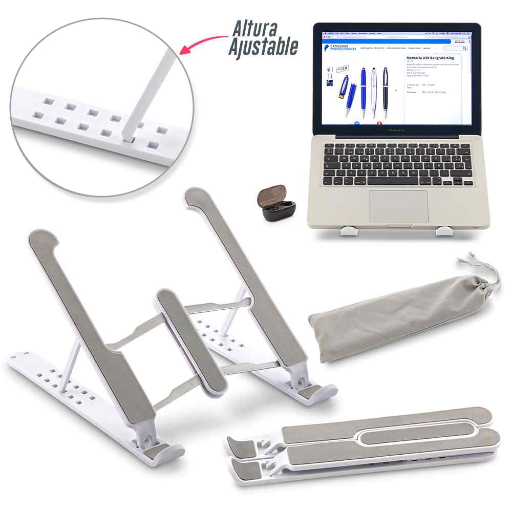 Soporte Plástico para Portátil