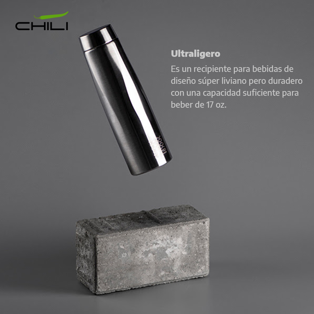 Termo Metalico Calypso Chili 500ml - Image 3
