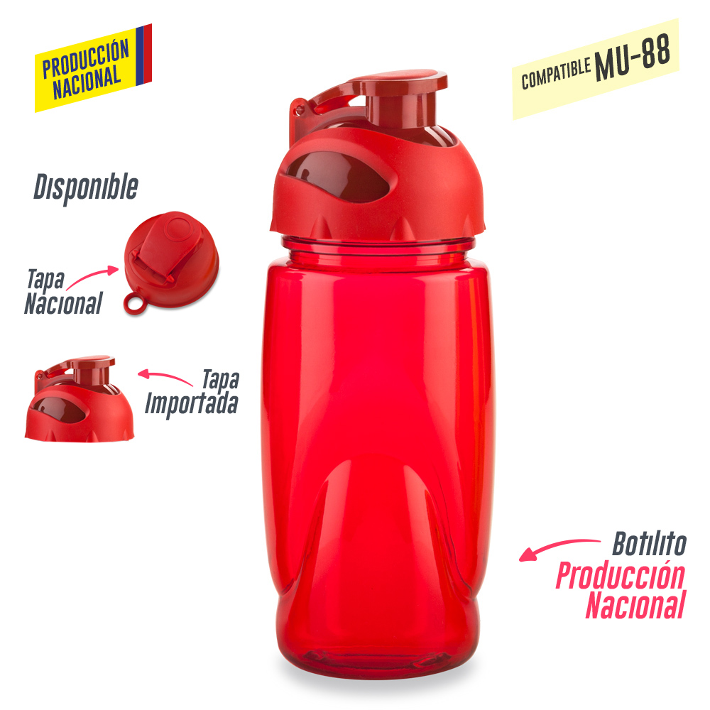 Botilito mini Spring 550ml (Tapa Importada o Nacional) - Image 7