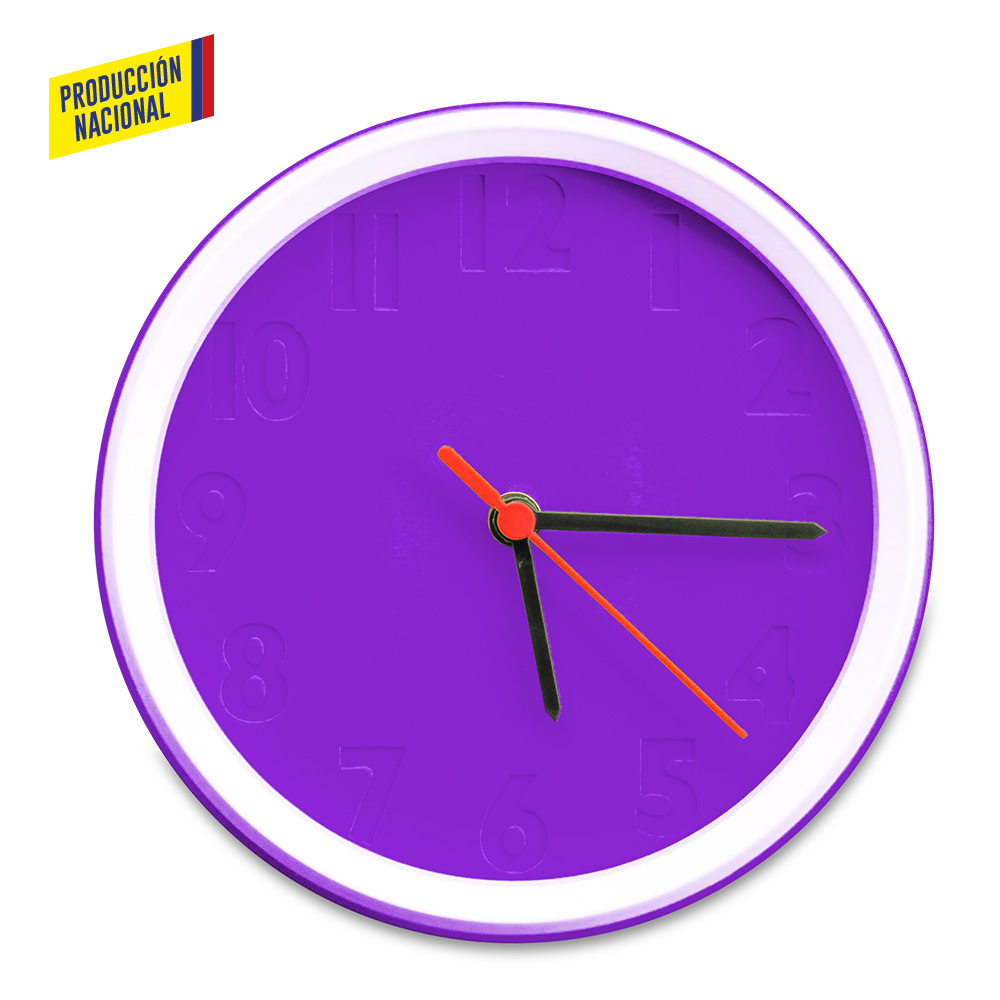 Reloj de Pared Colors - Producción Nacional PRECIO NETO - Image 5
